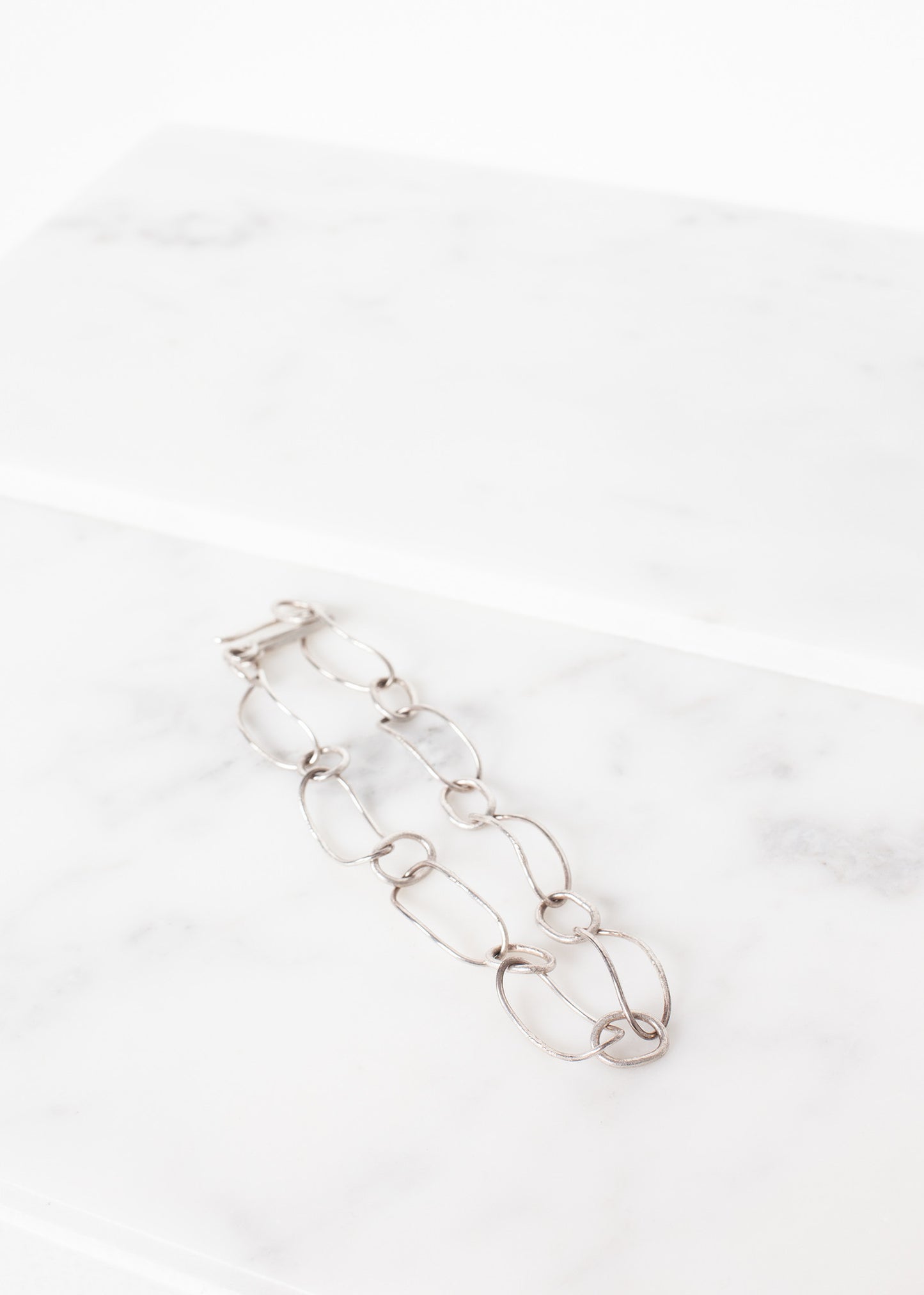 Bracelet 70 in Burnished Silver